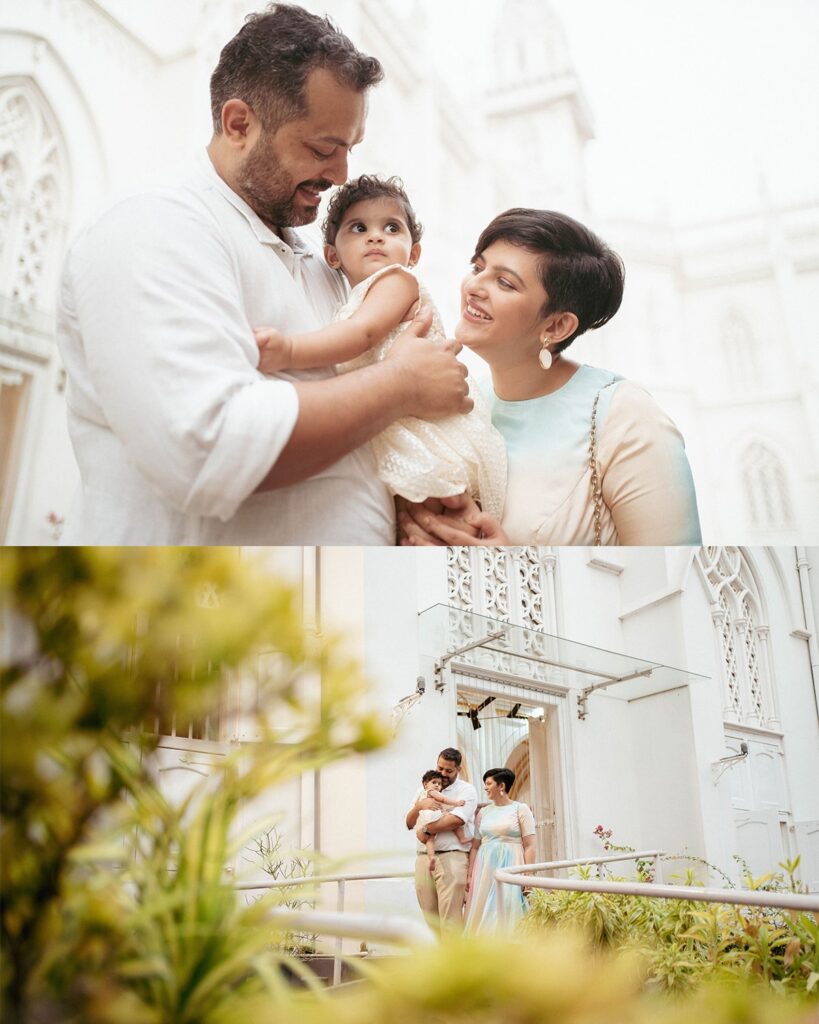 family baptism photography