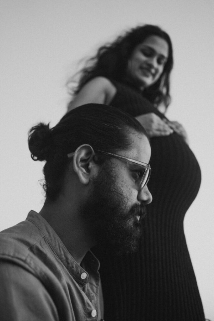 elegant maternity portrait